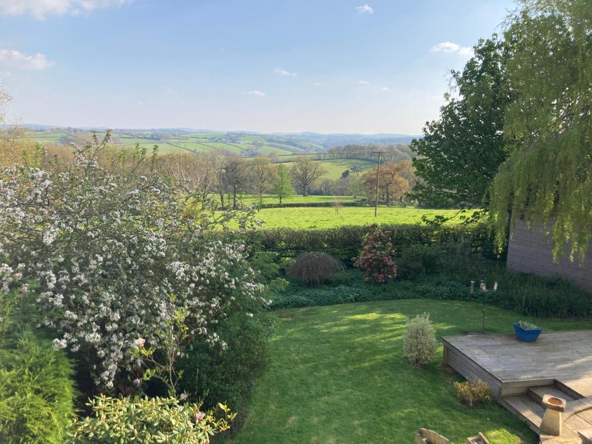 Gasthaus East Hillerton House Crediton Exterior foto