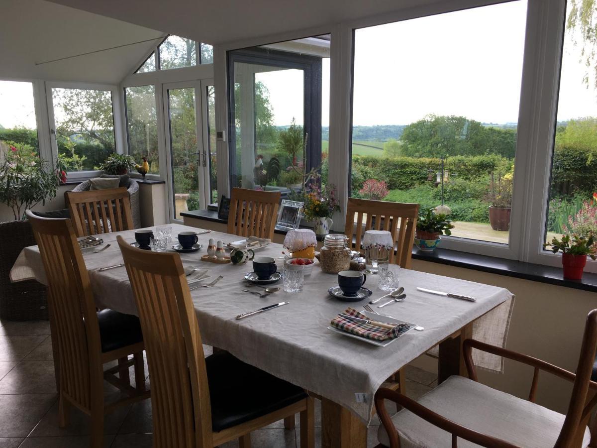 Gasthaus East Hillerton House Crediton Exterior foto